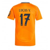 Dres Real Madrid Lucas Vazquez #17 Gostujuci 2024-25 Kratak Rukav